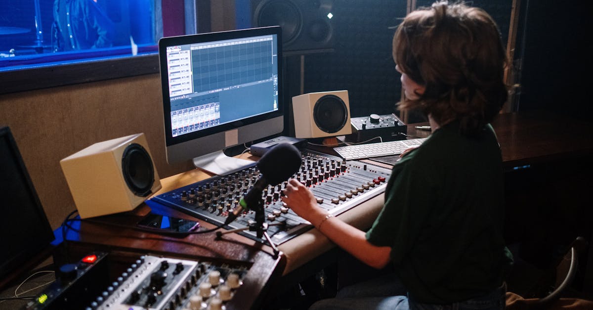 recording studio monitors