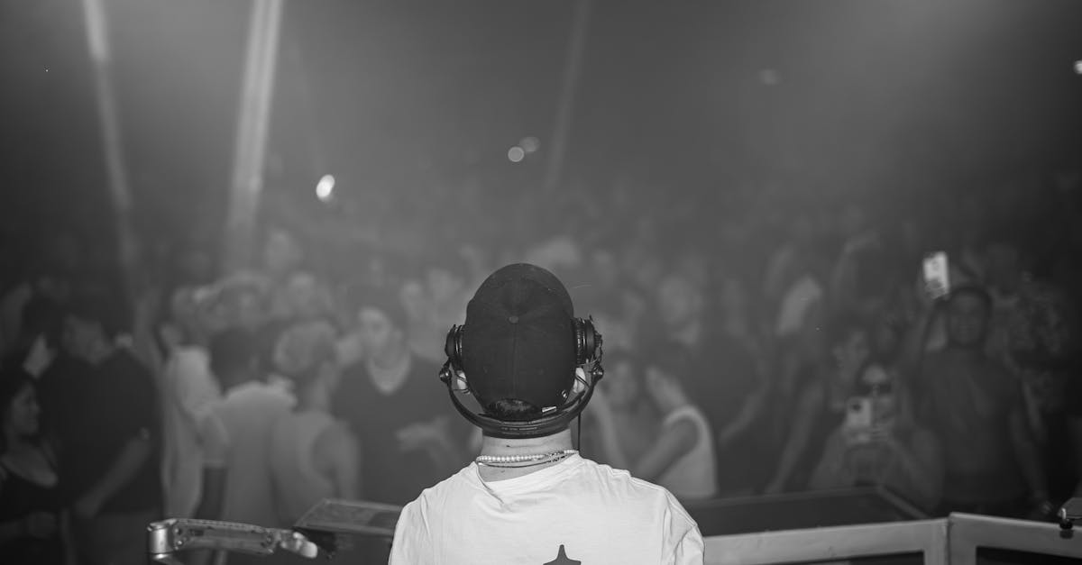 dj booth crowd night