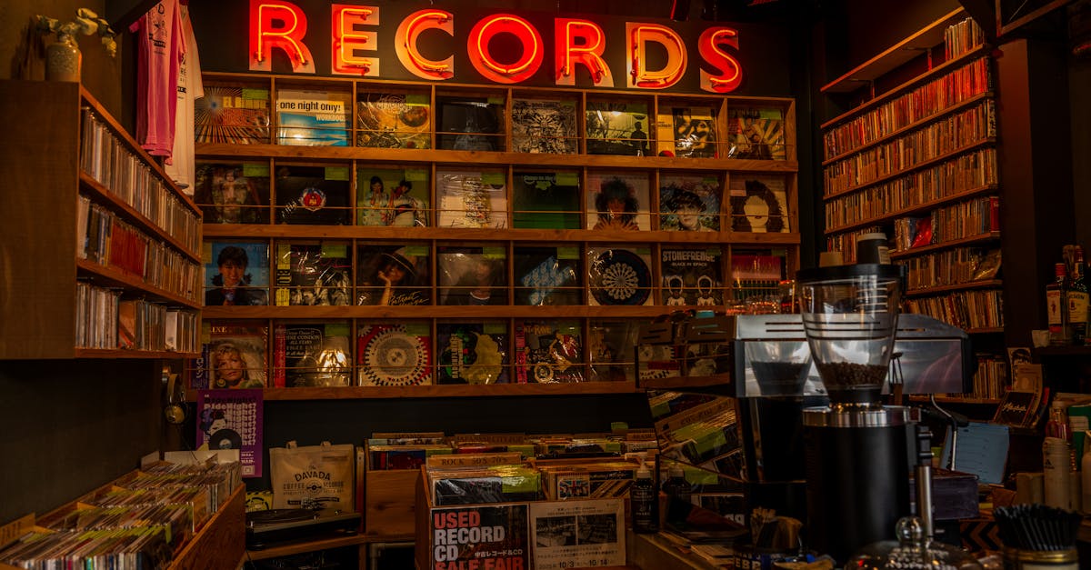 vinyl record shop