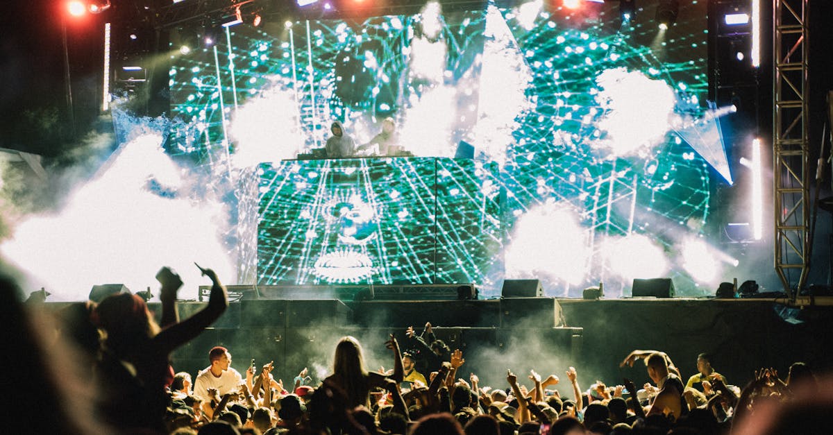festival stage lights
