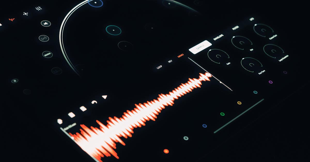soundcloud waveform laptop